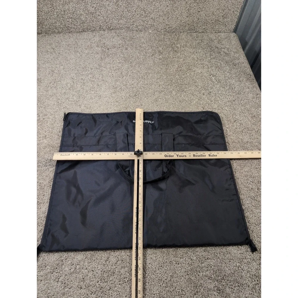 SUITSUPLY Garment Bag Black‎ Travel Clothes Carrier Suit Bag